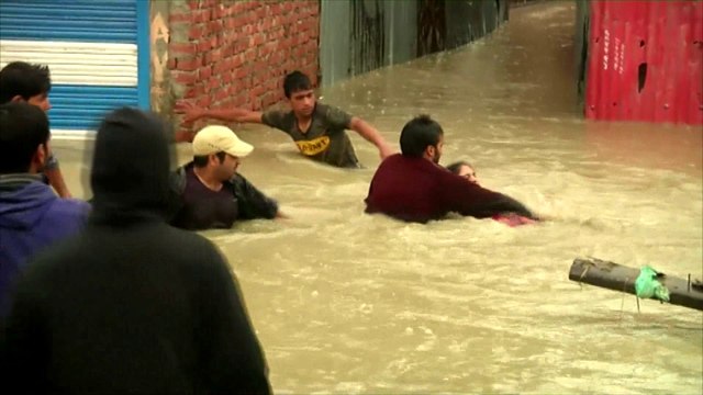 Pires inondations depuis 22 ans au Cachemire