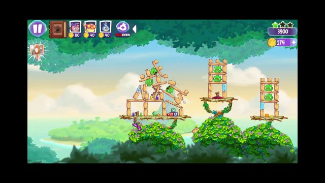 Débloquer personnage Luca Angry Birds Stella - 3 étoiles niveau 23 à 28