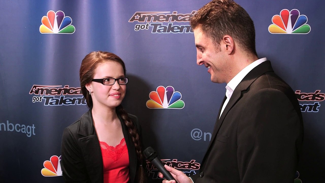 #AGT's Mara Justine on the Red Carpet #InTheLab