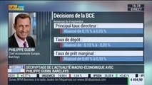 Réunion de la BCE: Mario Draghi a-t-il pris les bonnes décisions en baissant les taux directeurs ?: Philippe Gudin, dans Intégrale Bourse – 04/09