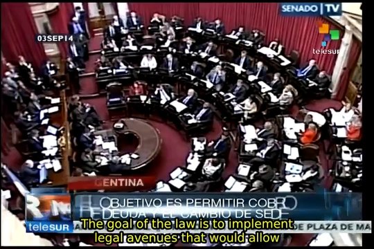 Argentina: Senate approves law for sovereign payment of debt