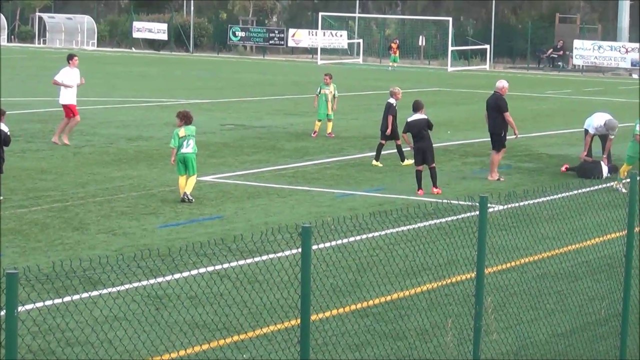 Tournoi U11 GALLIA  29 aout 2014 - Quart Finale Match2 PIEVE1 CAB2