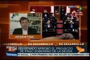 Aprueba Argentina ley de deuda soberana y otra contra la carestía