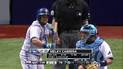 Vídeo: Melky Cabrera y el sonido del trueno