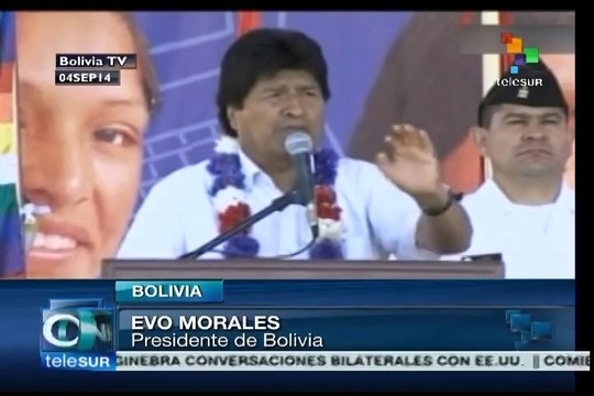 Evo Morales desmiente que reservas de gas estén agotadas en Bolivia