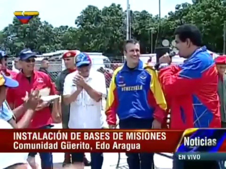 (Vídeo) Jefe de Estado instala Base de Misiones en Aragua