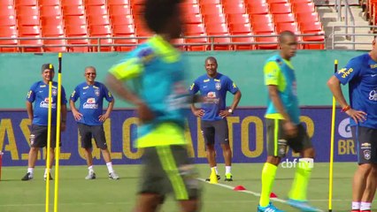 Seleção treina no Sun Life Stadium em Miami