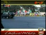PM Nawaz Sharif's motorcade as Prime Minister of Pakistan