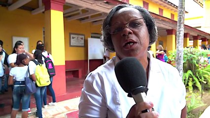 Rentrée des 3ème au collège Nonnon