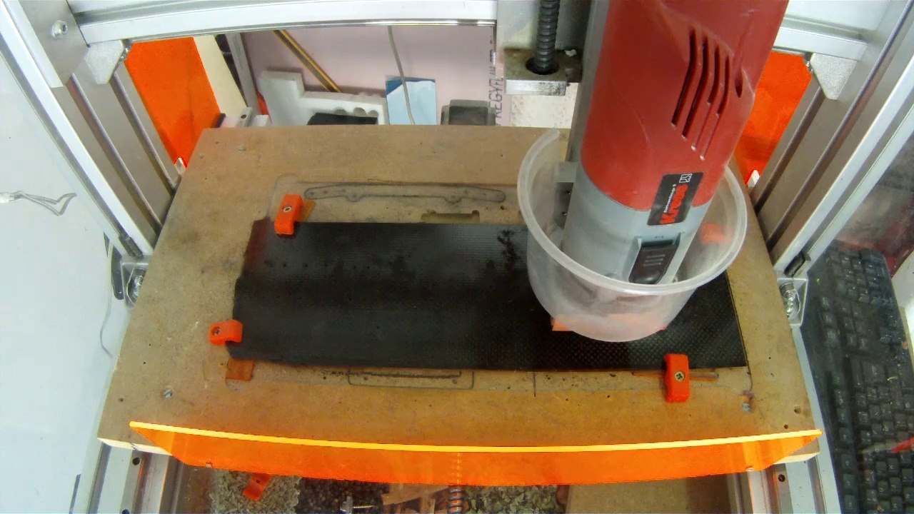 Usinage chassis Yokomo DB5 WXi