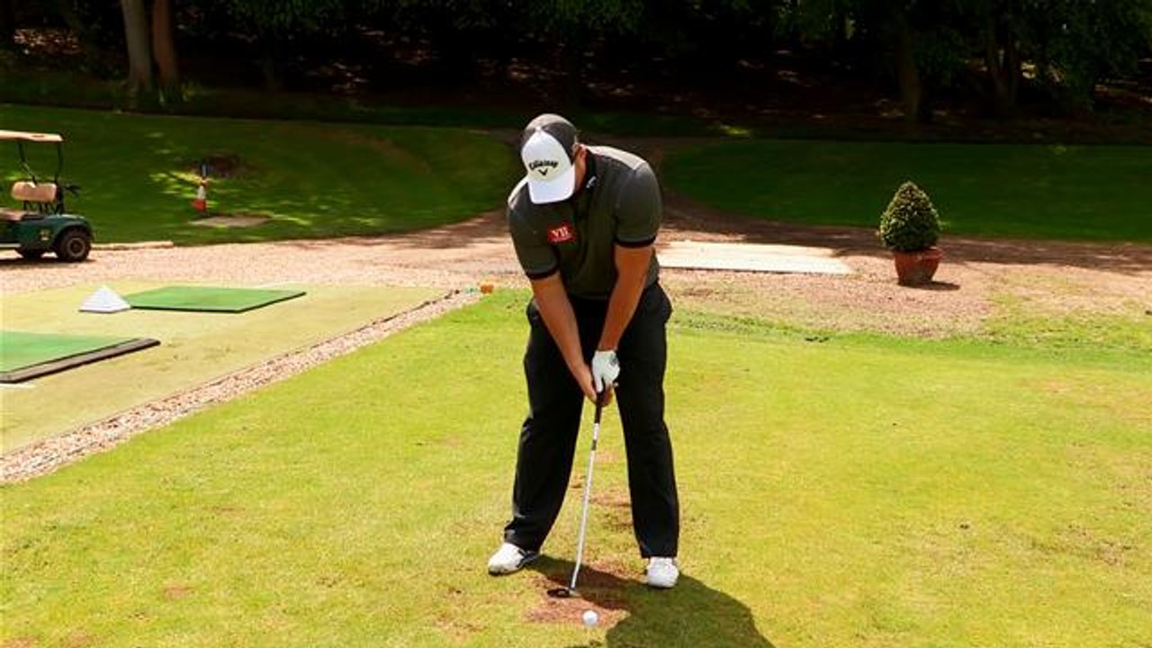 Joe Miller with A Putter.