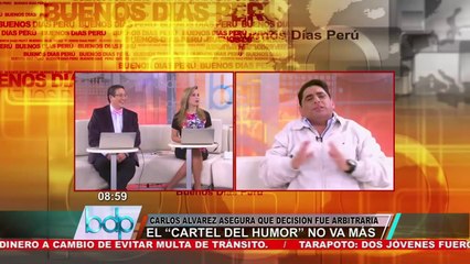 Carlos Álvarez asegura que salida de 'El cartel del humor' fue arbitraria