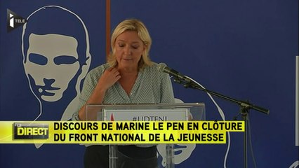 Marine Le Pen appelle François Hollande à dissoudre l'Assemblée