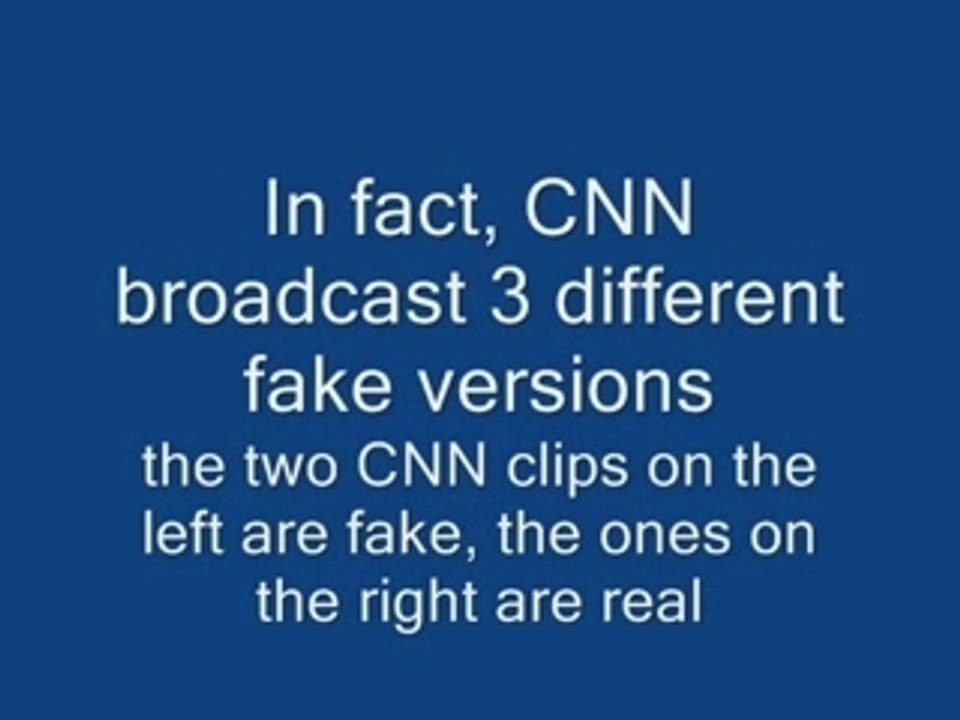 Faked WTC 911 Footage