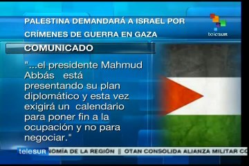 Download Video: Palestina demandará a Israel por crímenes de lesa humanidad