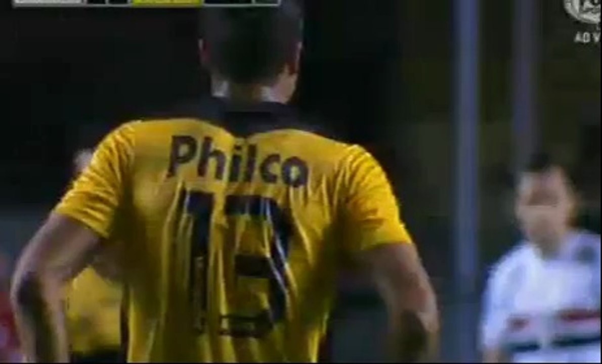 GOL de Edson Silva O AUTO GOL de Ronaldo Alves? Sao Paulo 1-0 Criciúma (Global 2-2)