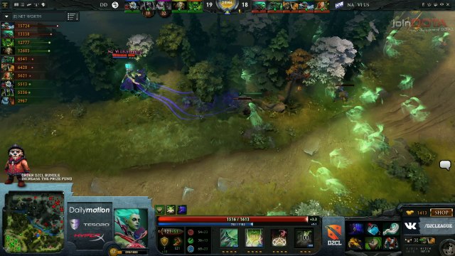 Na'Vi.US vs DD Game 2 - Dota 2 Champions League - @DotACapitalist & @CWMdota