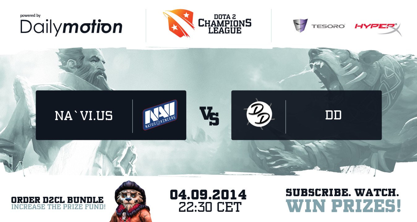 Na'Vi.US vs DD Game 2 - Dota 2 Champions League - @DotACapitalist & @CWMdota