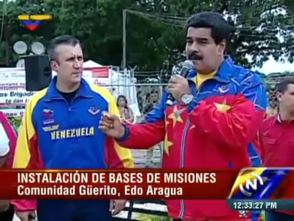 (Vídeo) El Aissamí  Base de Misiones es el punto y círculo para convertir comunidades en comunas