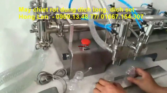 Máy chiết rót dầu nhớt dầu nhờn, máy chiết rót dầu ăn, máy chiết rót nước mắm, nước tương, thuốc siro