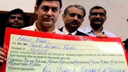 Aamir Khan To Donate All His Organs !