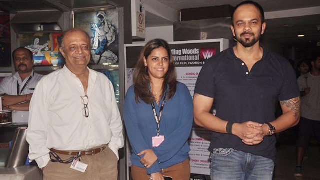 Rohit Shetty Attended Master Class Series @ Whistling Woods International !