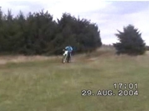 Equipe de cross 250 kx chute infernal