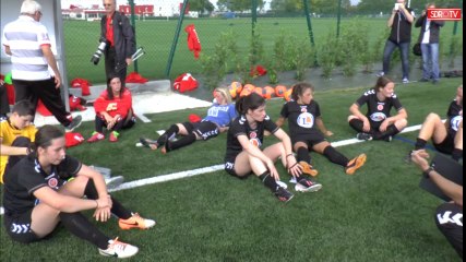 Les féminines - Le 1er match !