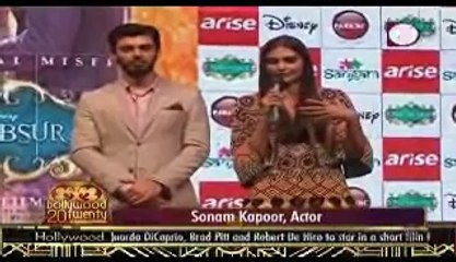 Sonam Kapoor And Fawad Khan At An Event 5th September 2014