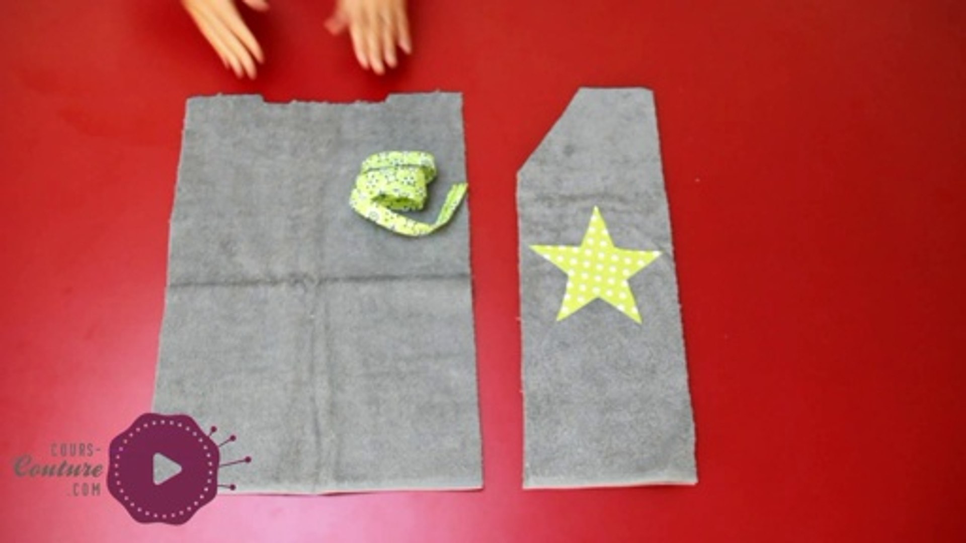 Cours De Couture Apprendre A Coudre Une Sortie De Bain Pour Bebe Tuto De Couture Video Dailymotion