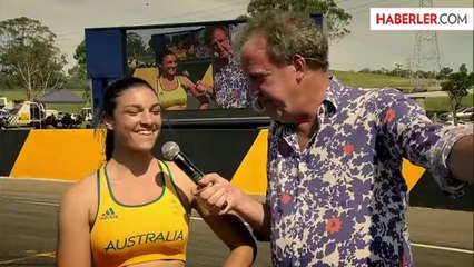 Michelle Jenneke NİSSAN GTR İle Yarıştı