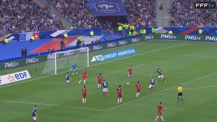 Le superbe but des Bleus contre l'Espagne