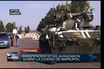 Ucrania: independentistas avanzan sobre la ciudad de Mariupol