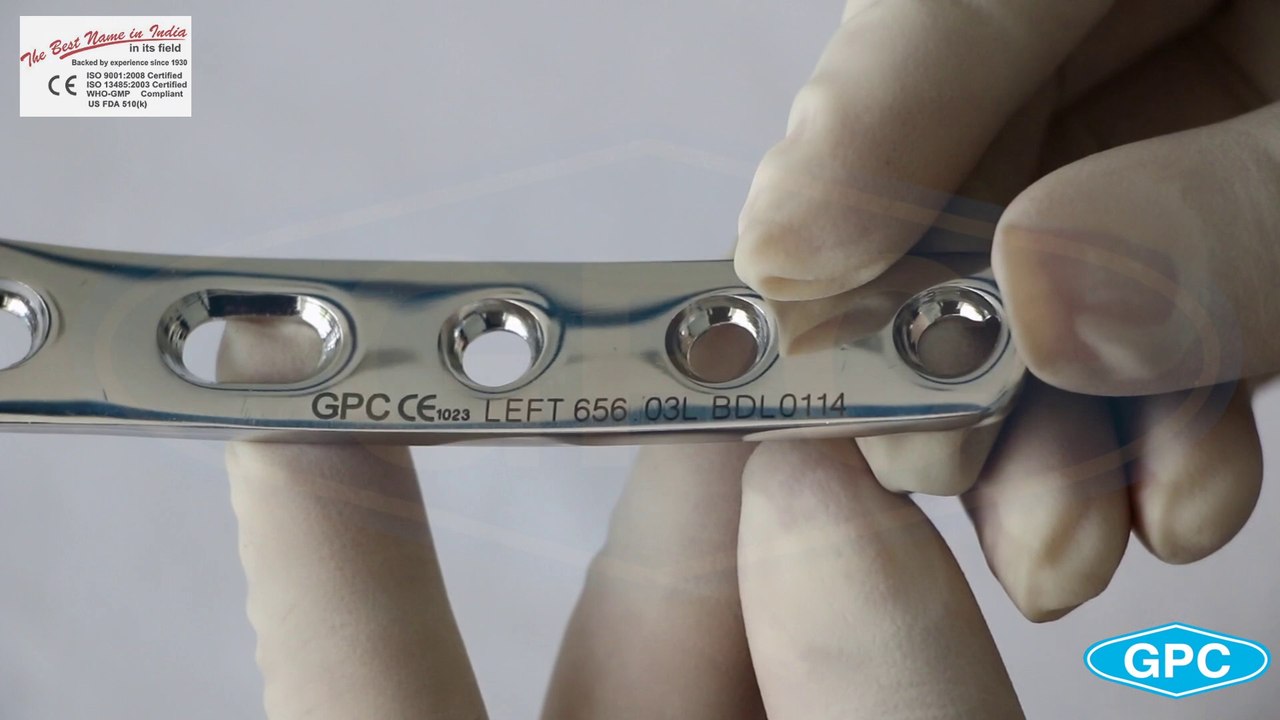 3.5mm Proximal Humerus Plates, Left Proximal Humerus Plates