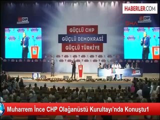 Muharrem İnce CHP Olağanüstü Kurultayı'nda Konuştu1