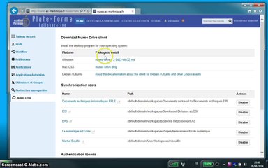 Comment activer nuxéo drive