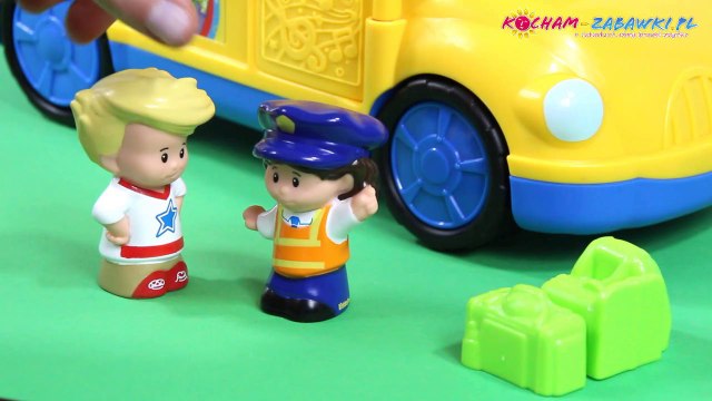 Lil' Movers School Bus / Wesoły Autobus Szkolny - Little People - Fisher-Price - CBL55 - Recenzja