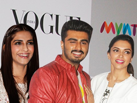 Bollywood Celebs At The Vogue Night Out | Deepika Padukone | Sonam Kapoor | Arjun Kapoor