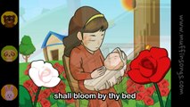 Cradle Song (Brahms's Lullaby) _ nursery rhymes & children songs with lyrics