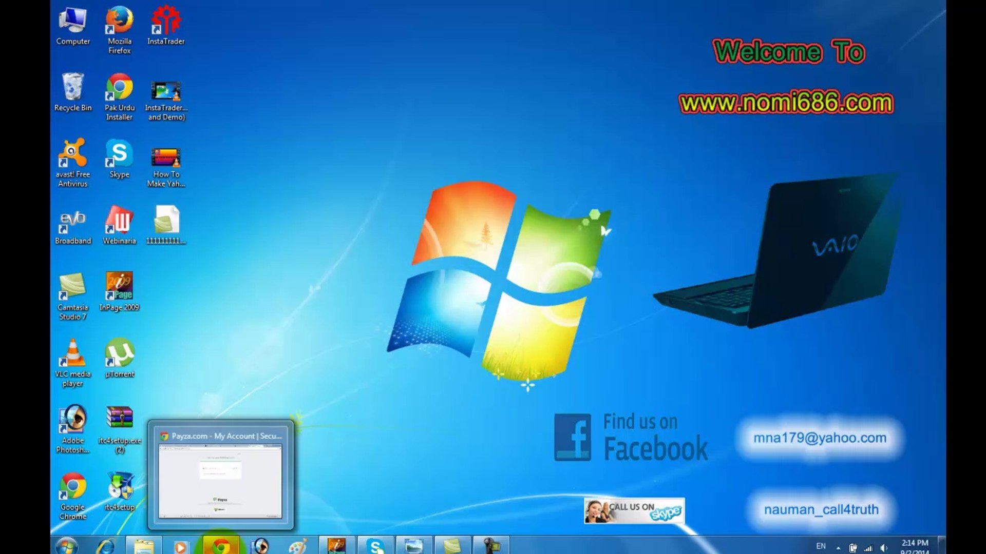 How To Make Pyza Account