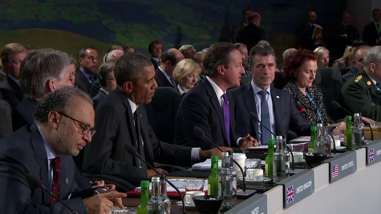 Cameron opens NATO summit