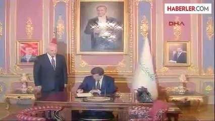 Başbakan Davutoğlu, İstanbul Valiliği'nde