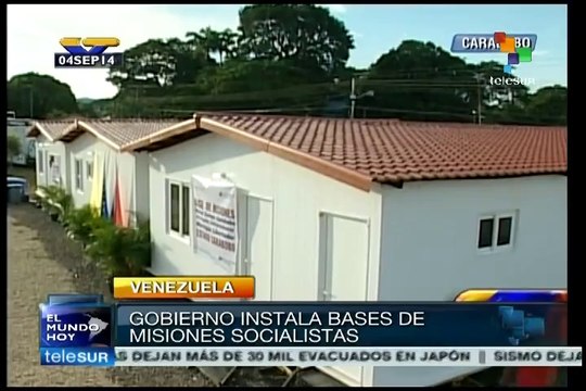Nicolás Maduro inaugura bases de misiones socialistas