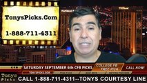 College Football Picks Predictions Week 2 Point Spread Odds 2014