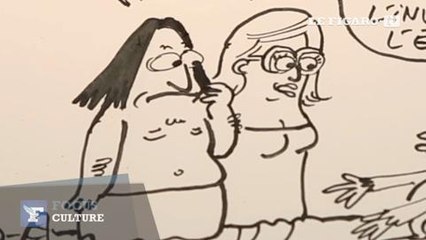 Le dessinateur Jul croque le best-seller préhistorique de "Bactérie Trierweiler"