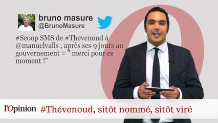 #tweetclash : #Thévenoud, sitôt nommé, sitôt viré
