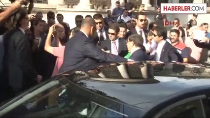 Başbakan Davutoğlu, Iı. Abdülhamid, Iı. Mahmud ve Abdülaziz'in Mezarlarının Bulunduğu Türbeyi...