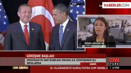 Cumhurbaşkanı Erdoğan'ın Obama ile Görüşmesi Başladı