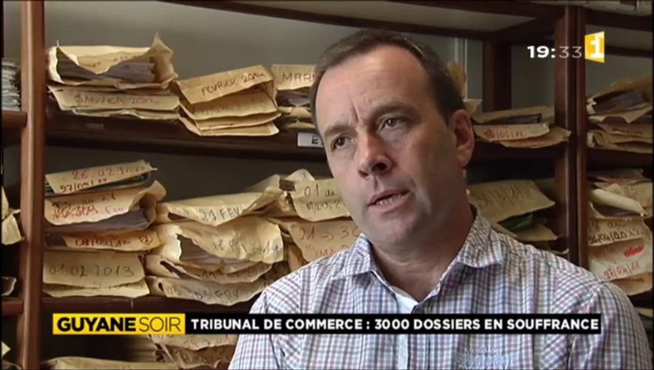 3000 dossiers de retard au Tribunal de Commerce de Cayenne