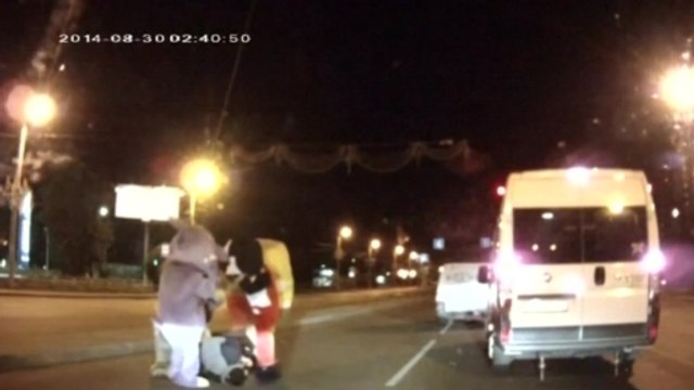 Mickey Mouse, SpongeBob SquarePants not immune to road rage in Russia